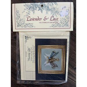 Lavender &‎ Lace Heavenly Gifts Cross Stitch Pattern LL17 NIP